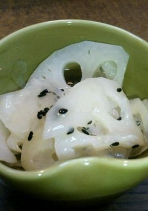 簡単　酢れんこん-レシピのメイン写真