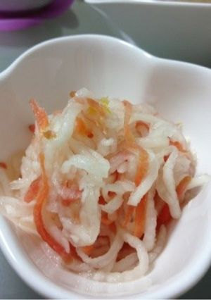3step♡なます柚子風味-レシピのメイン写真