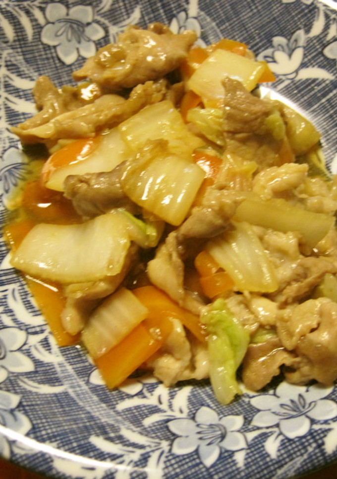 豚と白菜の中華炒め-レシピのメイン写真