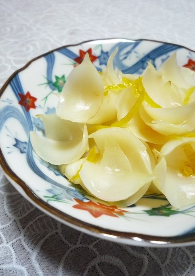百合根のゆず風味煮-レシピのメイン写真
