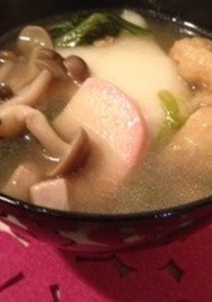 おでんつゆで！簡単♡お雑煮-レシピのメイン写真