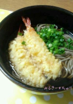 日本の伝統＊年越しそば-レシピのメイン写真