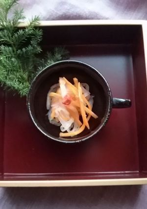 鮮やか！紅白なます-レシピのメイン写真