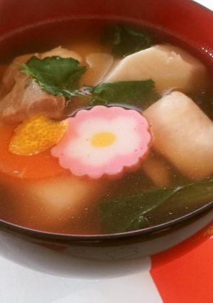 **私のお雑煮(関東風)**-レシピのメイン写真