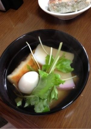 我が家の雑煮-レシピのメイン写真
