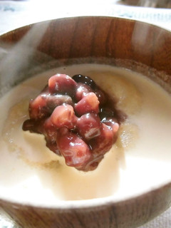 温まろう!きな粉ホットミルクぜんざい-レシピのメイン写真