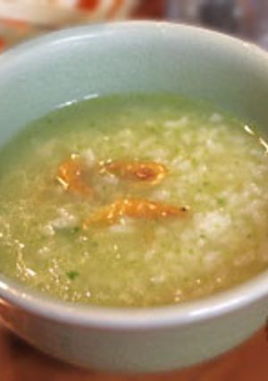 基本のパクチーお粥-レシピのメイン写真