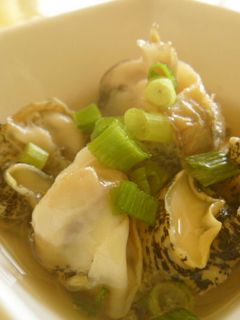 簡単おいしい☆つぶ貝のおでん風スープ☆-レシピのメイン写真