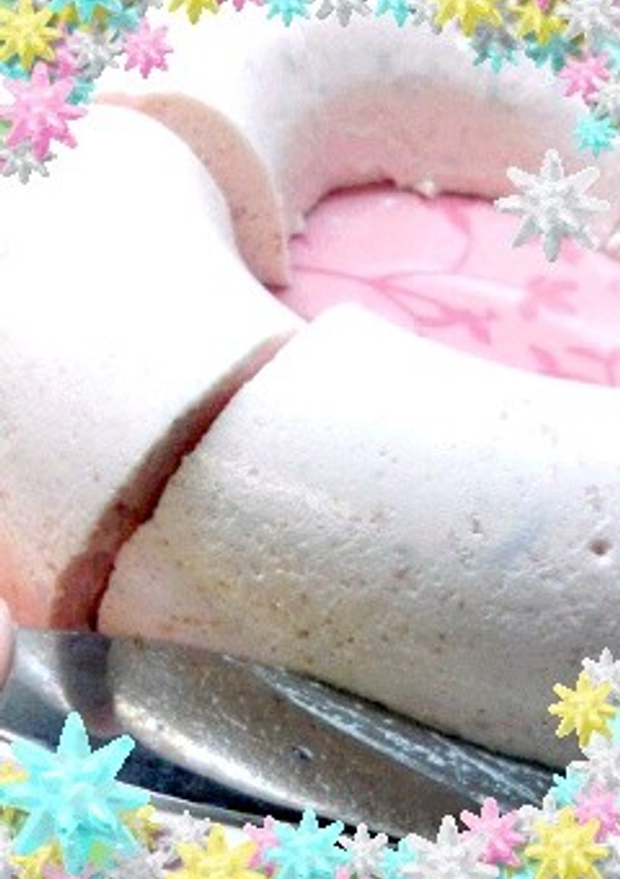 ミキサーで混ぜるだけ！簡単いちごムース♪-レシピのメイン写真