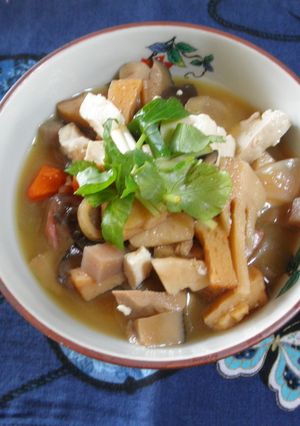 うま煮から作るお雑煮-レシピのメイン写真