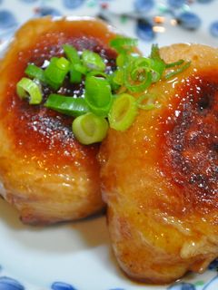 ウマすぎ簡単~肉巻きモチ!-レシピのメイン写真