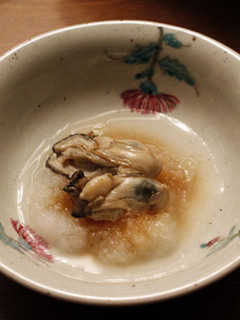 酒蒸し風牡蠣のおろしあえ-レシピのメイン写真
