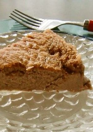 バレンタインディはココア入りチーズケーキ-レシピのメイン写真