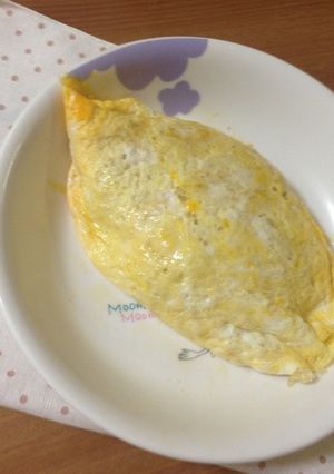 なにもかけずにプレーンオムライス-レシピのメイン写真