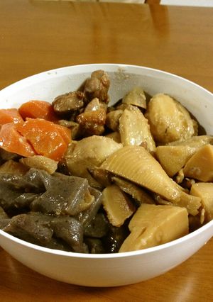 6ℓ圧力鍋で筑前煮たくさん♪3ℓ用も記載-レシピのメイン写真