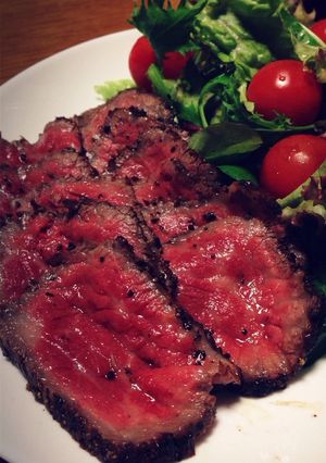 フライパンで簡単♡本格ローストビーフ-レシピのメイン写真