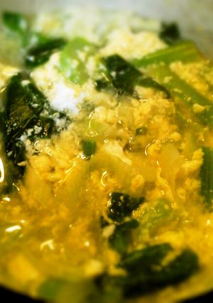 塩麹でふわふわたまごスープ♪-レシピのメイン写真