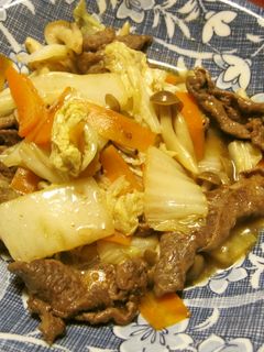 牛肉と白菜の中華炒め-レシピのメイン写真
