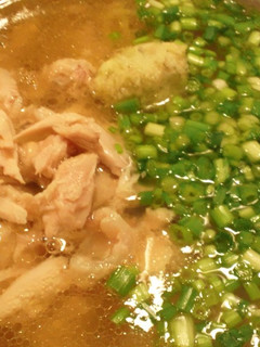 野郎飯流・鶏の水炊き後の白だしラーメン-レシピのメイン写真