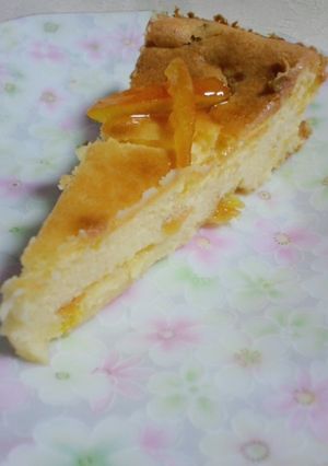 柚子が香るチーズケーキ-レシピのメイン写真