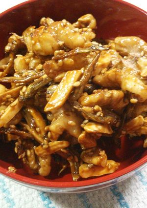 コストコのくるみとTVの珍味で田作り♪-レシピのメイン写真