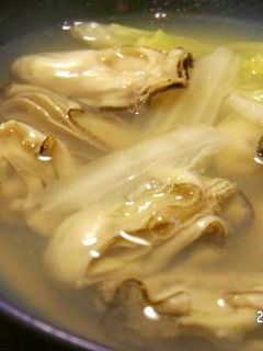 牡蠣と白菜のスープ-レシピのメイン写真