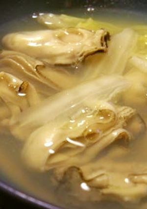 牡蠣と白菜のスープ-レシピのメイン写真