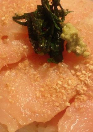 野郎飯流・びんとろ白だし漬け丼-レシピのメイン写真