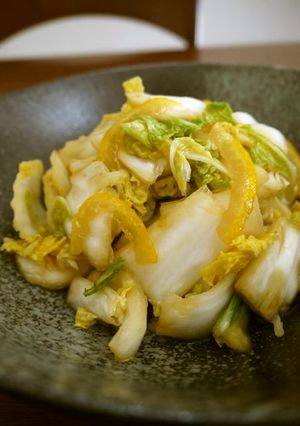ポン酢deゆず白菜♪-レシピのメイン写真