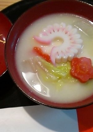 関西風　雑煮-レシピのメイン写真