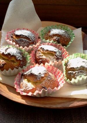 アーモンドプードルのヘルシーカップケーキ-レシピのメイン写真