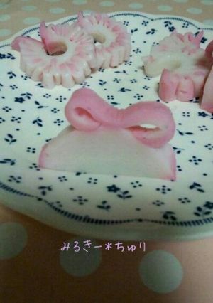 飾り切り＊リボンかまぼこ-レシピのメイン写真
