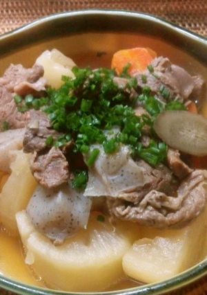 ウチの牛スジ＆大根-レシピのメイン写真