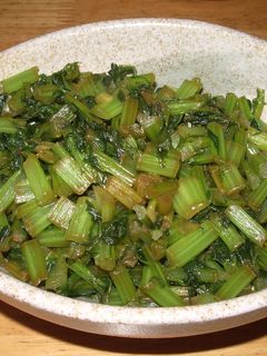 簡単!大根の葉の炒め物-レシピのメイン写真
