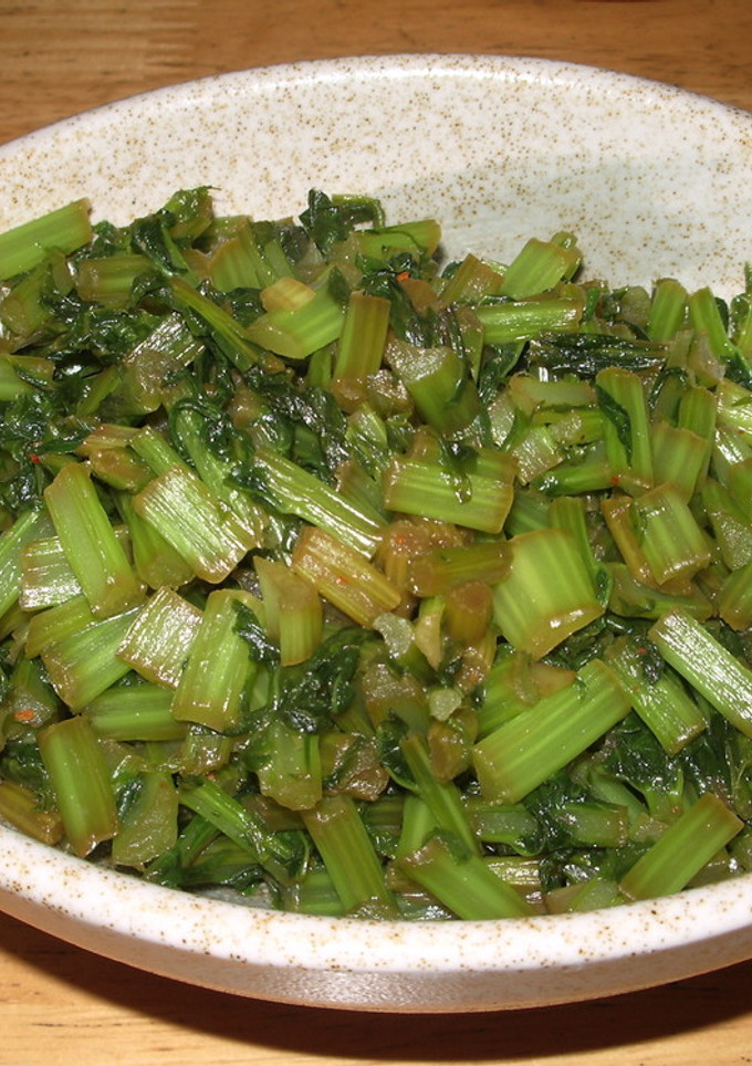 簡単！大根の葉の炒め物-レシピのメイン写真