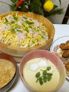 お正月はジャンボ茶碗蒸し-レシピのメイン写真