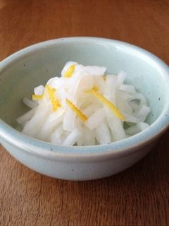 柚子大根浅漬け-レシピのメイン写真