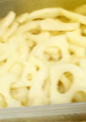 レンコンのさっぱり甘酢煮-レシピのメイン写真