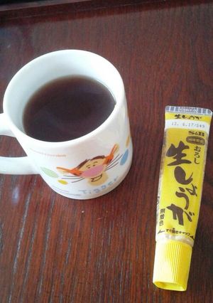ホットジンシャーティー-レシピのメイン写真