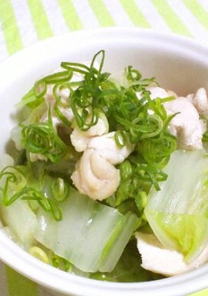 フライパンで鶏肉と白菜のコンソメ煮♡-レシピのメイン写真