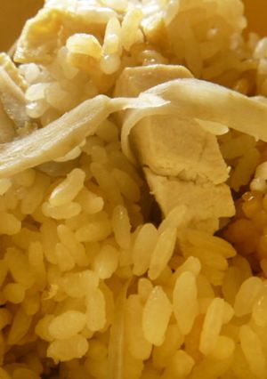 簡単ごはん☆ごぼうと鶏の炊き込みごはん-レシピのメイン写真