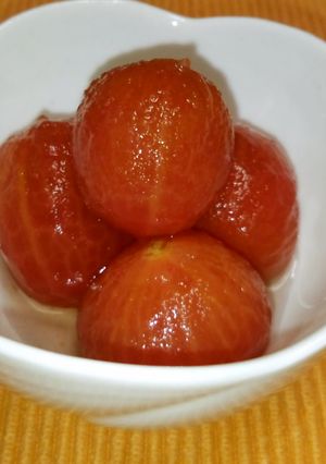 トマトのデザートコンポート-レシピのメイン写真