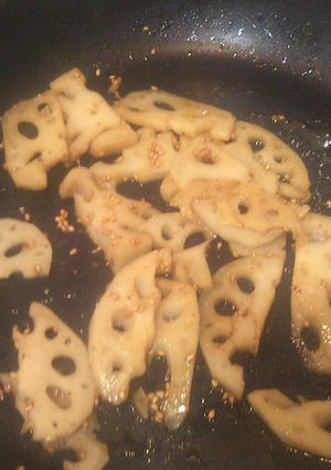 Fried Lotus root-レシピのメイン写真