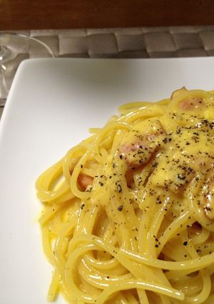 【一人前】カルボナーラ【簡単】-レシピのメイン写真