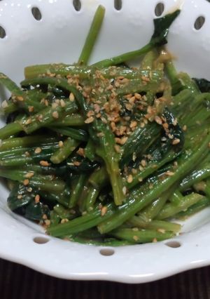 ほうれん草練り胡麻和え-レシピのメイン写真
