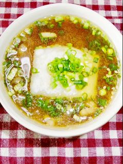 お正月汁物!余ったお餅でお雑煮風みぞれ汁-レシピのメイン写真