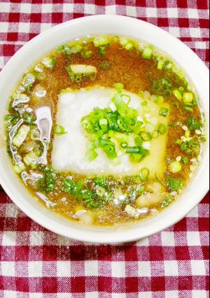 お正月汁物！余ったお餅でお雑煮風みぞれ汁-レシピのメイン写真