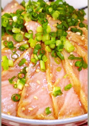 男のロマンだ！まぐろの漬けで絶品漬け丼-レシピのメイン写真