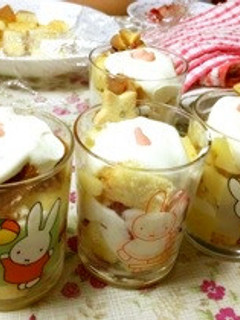ケーキの余り物でトワイフル♪-レシピのメイン写真
