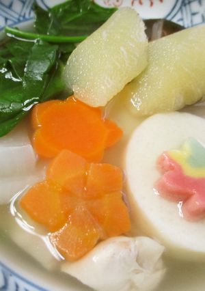 関東風★我が家のお雑煮2013-レシピのメイン写真